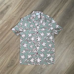 Mens ASOS floral button up shirt